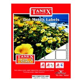 Tanex TN-0020 35x45 mm Sürekli Form Etiketi