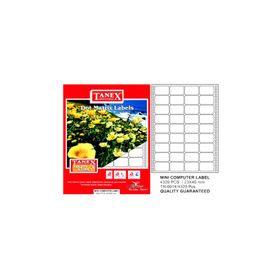 Tanex TN001410 23x40 mm 4'lü Printer Etiket