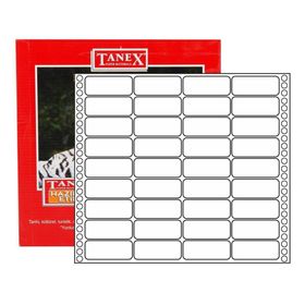 Tanex TN001910 22x55 mm 3'lü Printer Etiket