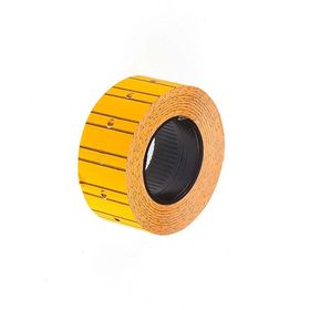 Tanex Turuncu Çizgili Motex 12x21 6'lı Paket Etiket