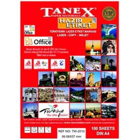 Tanex TW-2010 Lazer Etiket