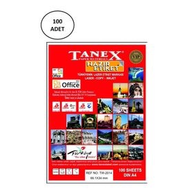 Tanex TW-2016 99.1x34 mm 100 Adet Lazer Etiket