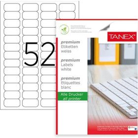 Tanex TW-2052 46.4x21.2 mm 100 Adet Laser Etiket