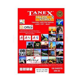 Tanex TW-2080 Lazer Etiket