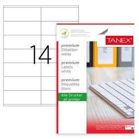 Tanex TW-2114 Lazer Etiket