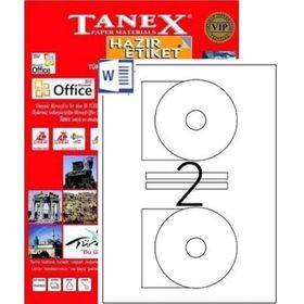 Tanex TW-2116 CD 116x41 mm 200 Adet Yazıcı Etiketi