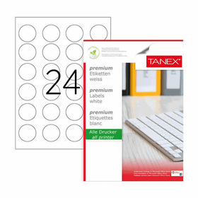 Tanex TW-2140 40 mm Lazer Etiket