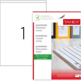 Tanex TW-2294 210x294.86mm Beyaz Sevkiyat ve Lojistik Etiketi