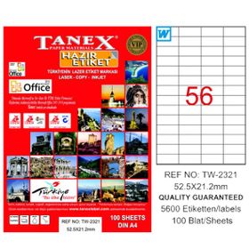Tanex TW-2321 52x21 cm Laser Etiket