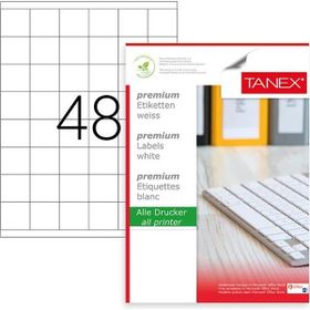 Tanex TW-2348 35x35 mm 100 Adet Laser Etiket