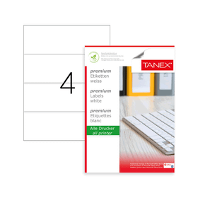 Tanex TW-2404 Lazer Etiket
