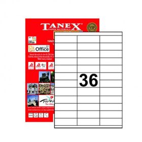 Tanex TW-2433 70x23 mm 100 Adet Laser Etiket