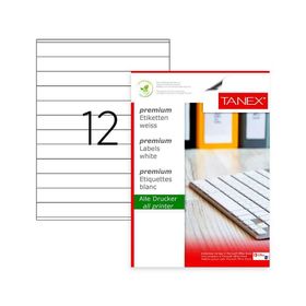 Tanex TW-2524 210x24 cm Laser Etiket