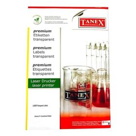 Tanex TW-4110 40x12 mm 25'li Polyester Etiket