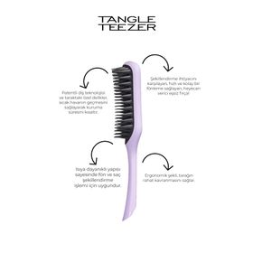 Tangle Teezer Easy Dry & Go Large Vented Lilac Cloud Saç ve Fön Fırçası