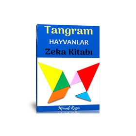Tangram Hayvanlar Zeka Kitabı - Enine Boyuna Eğitim