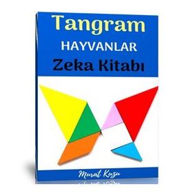 Tangram Hayvanlar Zeka Kitabı - Enine Boyuna Eğitim
