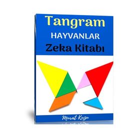 Tangram Hayvanlar Zeka Kitabı - Enine Boyuna Eğitim