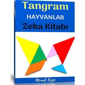 Tangram Hayvanlar Zeka Kitabı - Enine Boyuna Eğitim