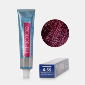 Tanis Proffessional Color-It 6.55 Magoni Açık Kahve Saç Boyası