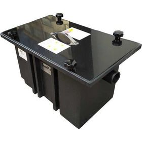 Tankplast Restoranlar için 0.2 Litre/Saniye Mutfak Tezgahaltı Yağ Ayırıcı Tutucu