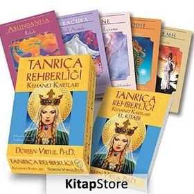 TANRIÇA REHBERLIĞI KEHANET KARTLARI 44 KARTLIK DESTE VE AÇIKLAMA KITAPÇIĞI - DOREEN VIRTUE