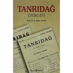 Tanrıdağ Dergisi - bozkurt zakir avsar