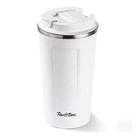 Tantitoni 001-01-Coffee Beyaz 500 ml Paslanmaz Çelik Termos