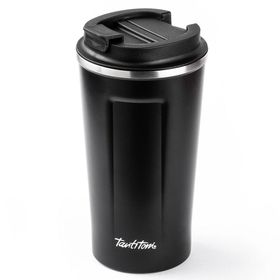 Tantitoni 001-01-Coffee Siyah 500 ml Paslanmaz Çelik Termos