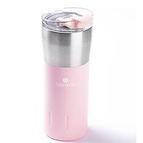 Tantitoni 024-01 Pembe 500 ml Çift Katmanlı Paslanmaz Çelik Termos