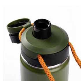 Tantitoni 024-01 Yeşil 650 ml Çift Katmanlı Kahve Demleme Aparatlı Paslanmaz Çelik Termos