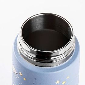 Tantitoni 025-01 Mavi 480 ml Paslanmaz Çelik Çocuk Termosu