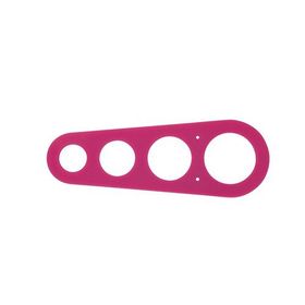 Tantitoni 18.5x6.5 cm Silikon Pembe Spagetti Ölçüsü