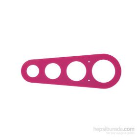 Tantitoni 18.5x6.5 cm Silikon Pembe Spagetti Ölçüsü