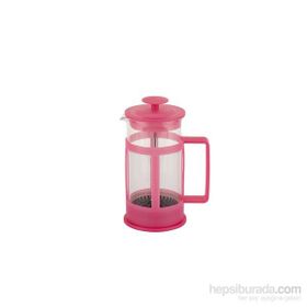 Tantitoni 350 ml Pembe Kalp Şekilli Bitki Çayı Kahve Presi