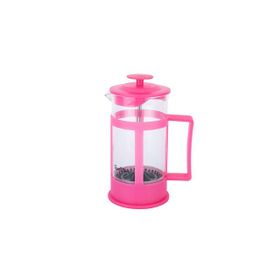 Tantitoni 350 ml Pembe Kalp Şekilli Bitki Çayı Kahve Presi