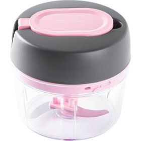 Tantitoni 400 ml Füme Pembe Küçük Pratik Doğrayıcı