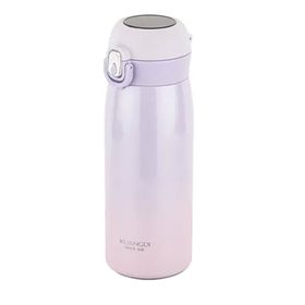 Tantitoni 400 ml Mor Paslanmaz Çelik Isı Göstergeli Termos