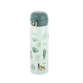 Tantitoni 400 ml Yeşil Desenli Paslanmaz Çelik Termos