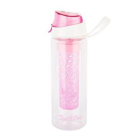 Tantitoni 750 ml Pembe Plastik Detoks Su Şişesi
