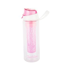 Tantitoni 750 ml Pembe Plastik Detoks Su Şişesi