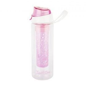 Tantitoni 750 ml Pembe Plastik Detoks Su Şişesi