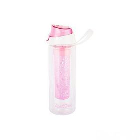 Tantitoni 750 ml Pembe Plastik Detoks Su Şişesi