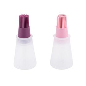 Tantitoni Açık Pembe ve Vişne Silikon 11.6 cm Fırça Seti
