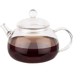 Tantitoni Borosilikat 980 ml Cam Kapaklı Demlik