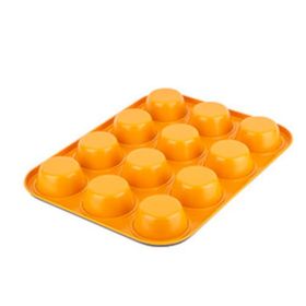 Tantitoni EASYF986 Renkli 12'li Silikon Muffin Kalıbı