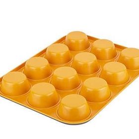 Tantitoni EASYF986 Renkli 12'li Silikon Muffin Kalıbı
