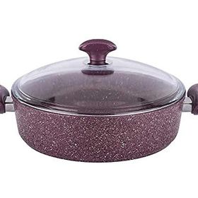 Tantitoni G2428STM Liber Granıtte 28 cm Mor Sığ Tencere