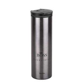Tantitoni GINGER DFY-ST12P-F Füme Boss 440 ml Yazılı Kahve Bardağı
