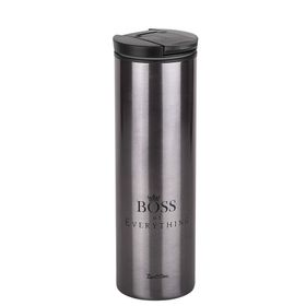 Tantitoni GINGER DFY-ST12P-F Füme Boss 440 ml Yazılı Kahve Bardağı